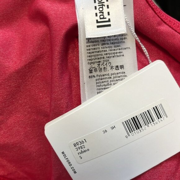 NWT Wolford Rubino Juventas Red Swim Bottom Size Small - Picture 5 of 8
